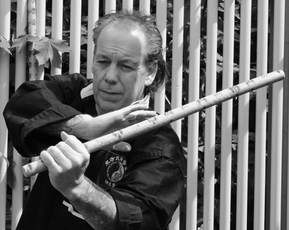 Chris Davies, 6th Degree working with Wudang Short Stick